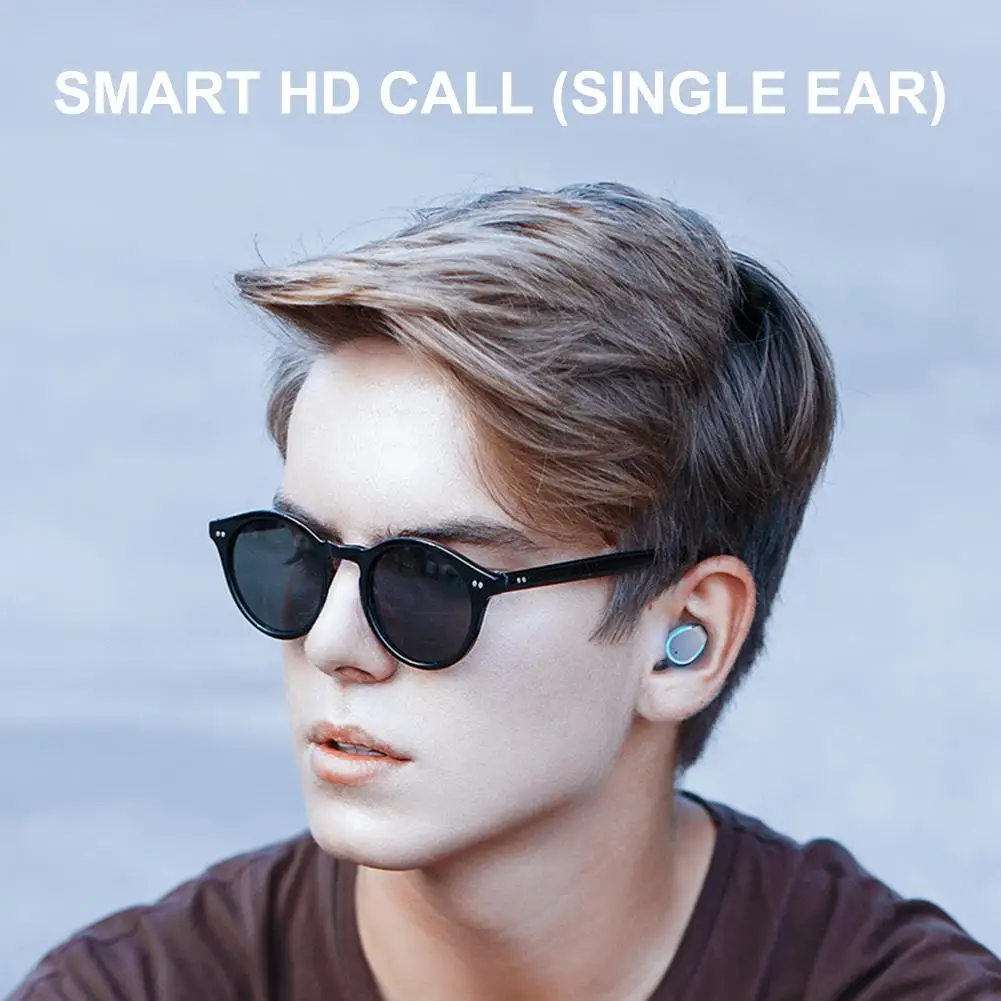 F9-5 TWS мини беспроводные Bluetooth наушники 8D стерео HIFI Bluetooth 5,0 интеллектуальное шумоподавление HD вызов Громкая связь наушники