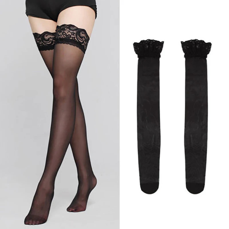 Комплект чулок 2020 женские сексуальные кружевные эротические чулки Чулки до
