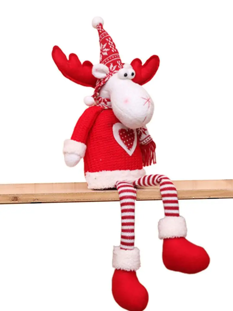 Большой размер Рождественская кукла Санта Клауса Рождественское украшение для