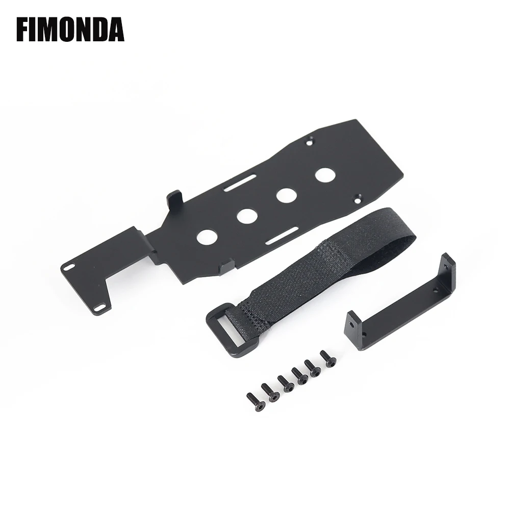 Металлический Лоток для аккумулятора LCG Монтажная пластина Lipo 1/10 RC Crawler Traxxas TRX-4 TRX4