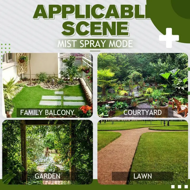 Регулируемое орошение Дождеватель с поворотом на 360 градусов Распылительная