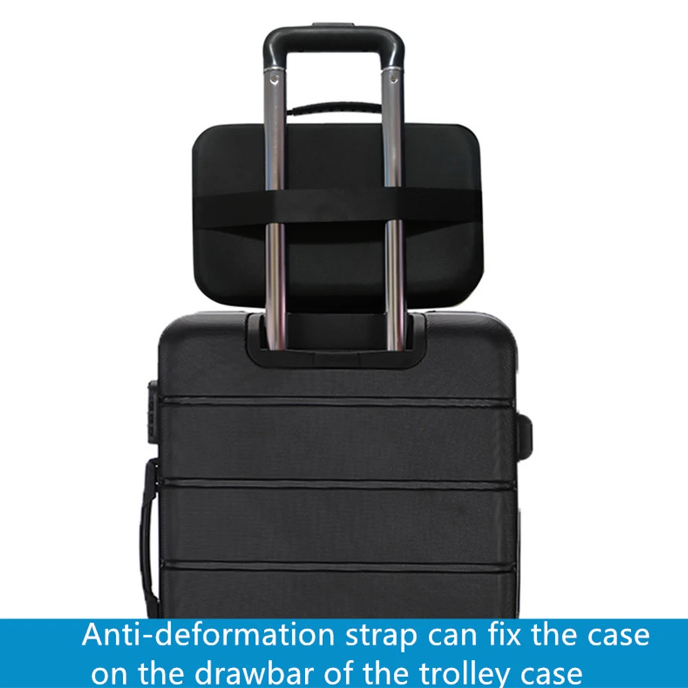 

Protective VR Headset Accessories Large Capacity Storage Bag Splashproof Hard EVA Carrying Case Zipper Gaming For Oculus Quest 2