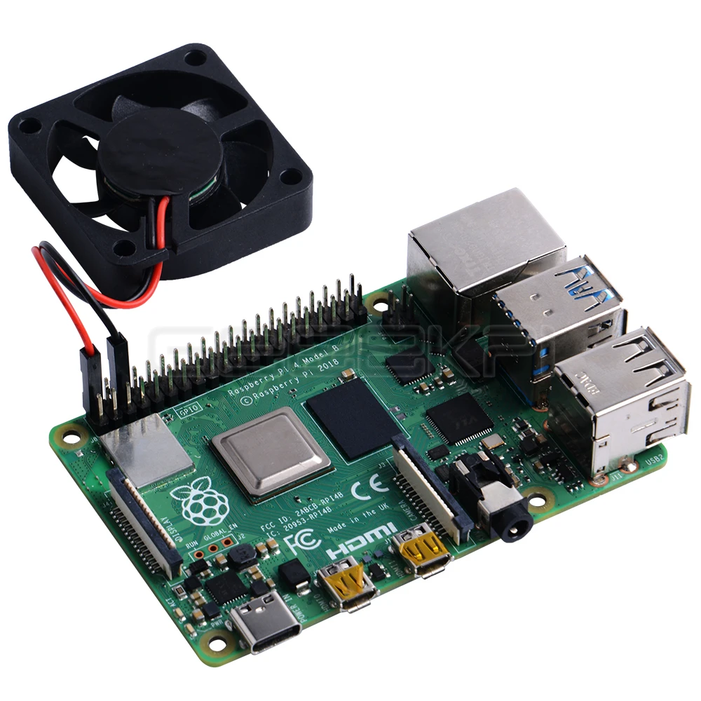 GeeekPi RaspberryPi светодиодный радиатор 1 комплект в партии 2 пакет 40*40*10