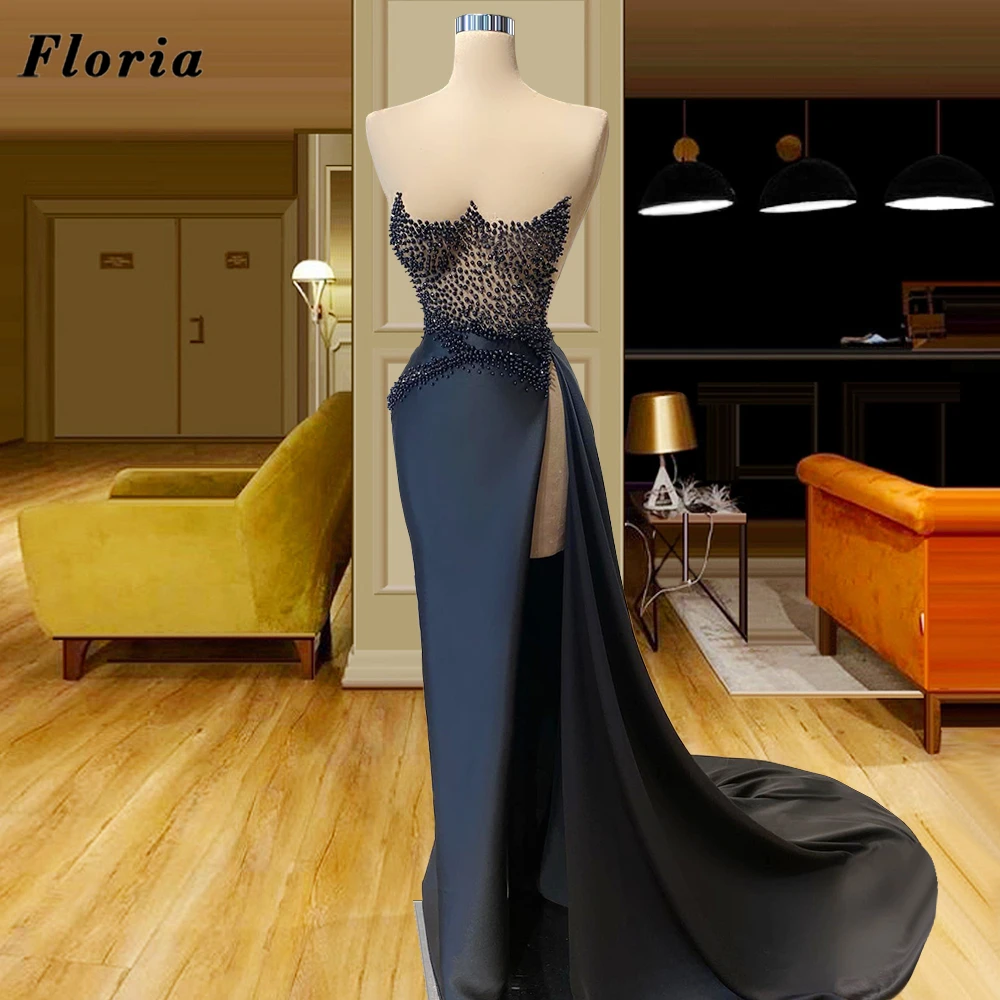 

Вечерние платья по индивидуальному заказу, простая вечерняя одежда Дубая, 2021, платье знаменитости, арабское длинное платье для выпускного в...