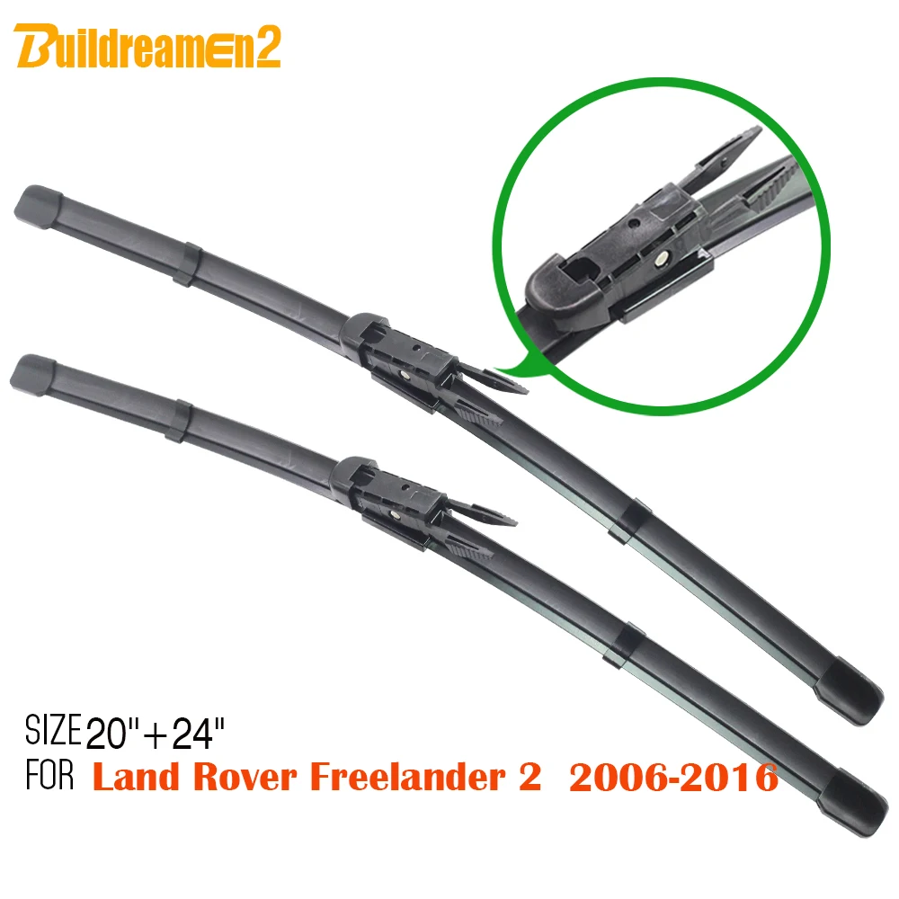 Buildreamen2 2 шт. автомобильное мягкое резиновое ветровое стекло лобового стекла для