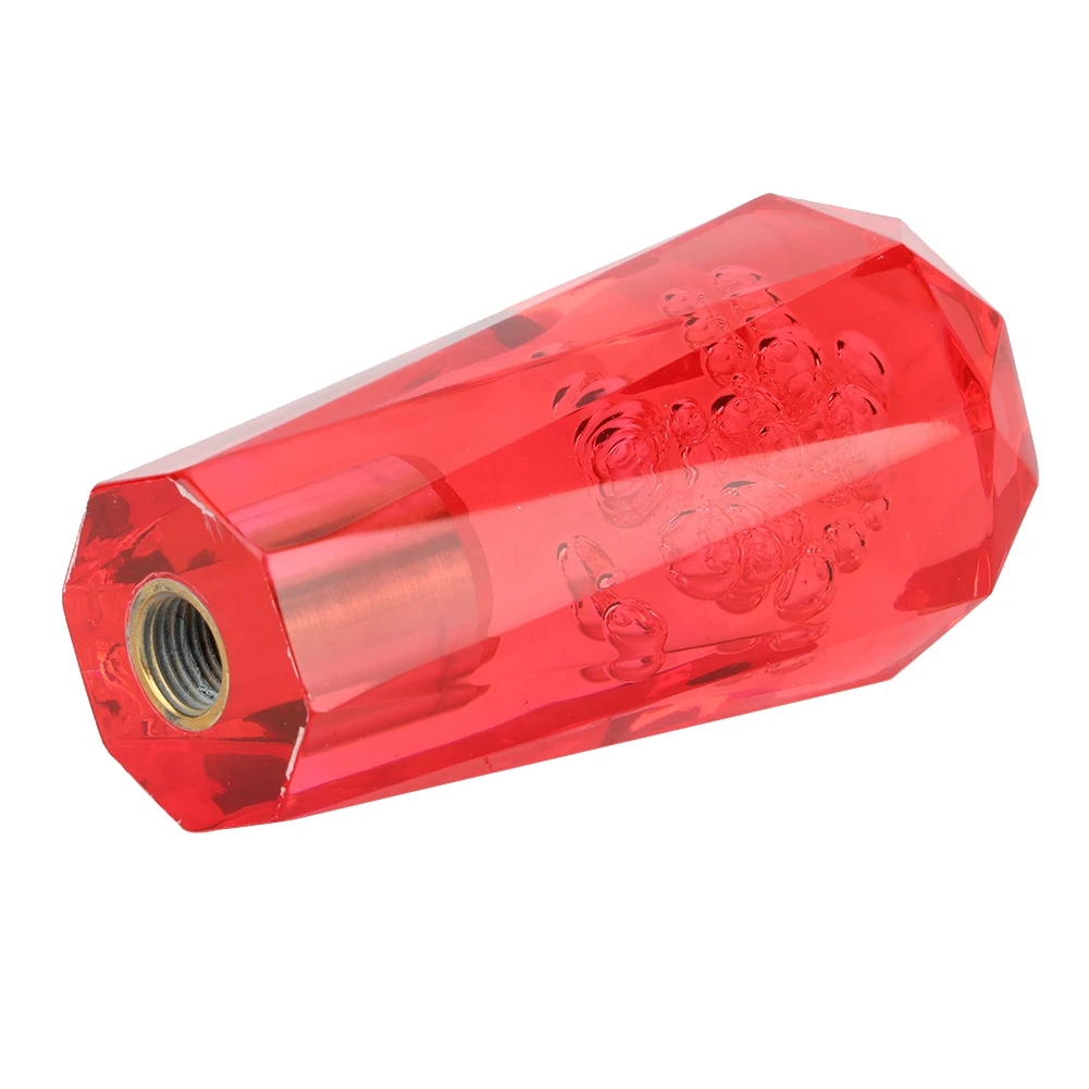 

10cm Universal Acrylic Carbon Fiber Car Auto Manual Gear Shift Stick Knob Head