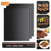 bbq accessories bbq grill mat reusable non stick bbq grill mat pad baking sheet portable picnic cooking barbecue oven tool