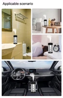 mini ultrasonic air humidifier soft light usb essential oil diffuser home air freshener car purifier air freshener accessories