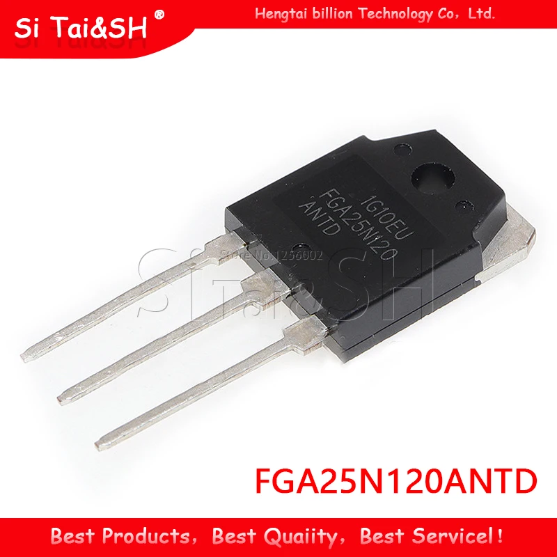 5PCS/lot FGA25N120ANTD FGA25N120 25N120 TO-3P | Integrated Circuits