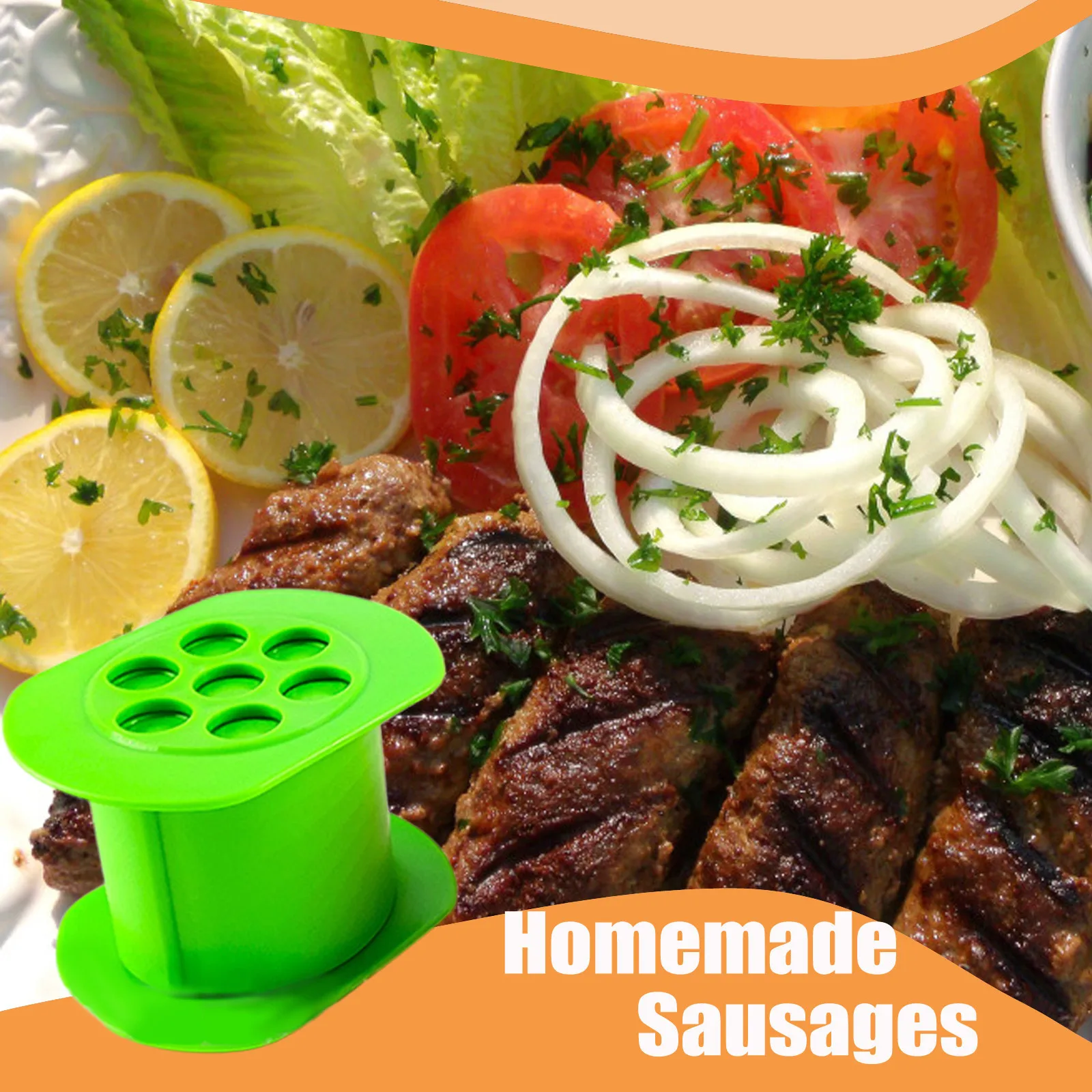 Ручная колбасница Cevapcici пресс наполнитель для мяса ручная работа салями ручные