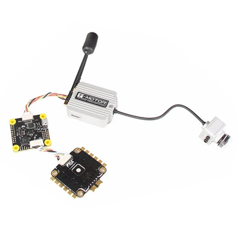 T-motor F7 Flight control & F55A PRO II 6S 4в1 ESC BLHELI_32 Tower FPV Stack для DJI HD VTX system специально настроенная