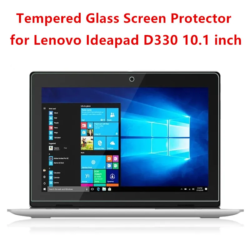 9H Tempered Glass for For Lenovo Ideapad D330 10.1 inch Tablet Screen Protector D330-10IGM Anti-scratch HD Protective Film