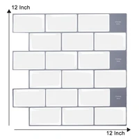 easyking large size train brick pattern wall stickers bar decoration stickers cafe wallpaper self adhesive waterproof wall tile