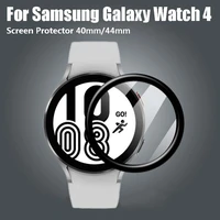 1 3 pcs for samsung galaxy watch 4 44mm 40mm screen potector film protective film for samsung galaxy watch4 not tempered glass