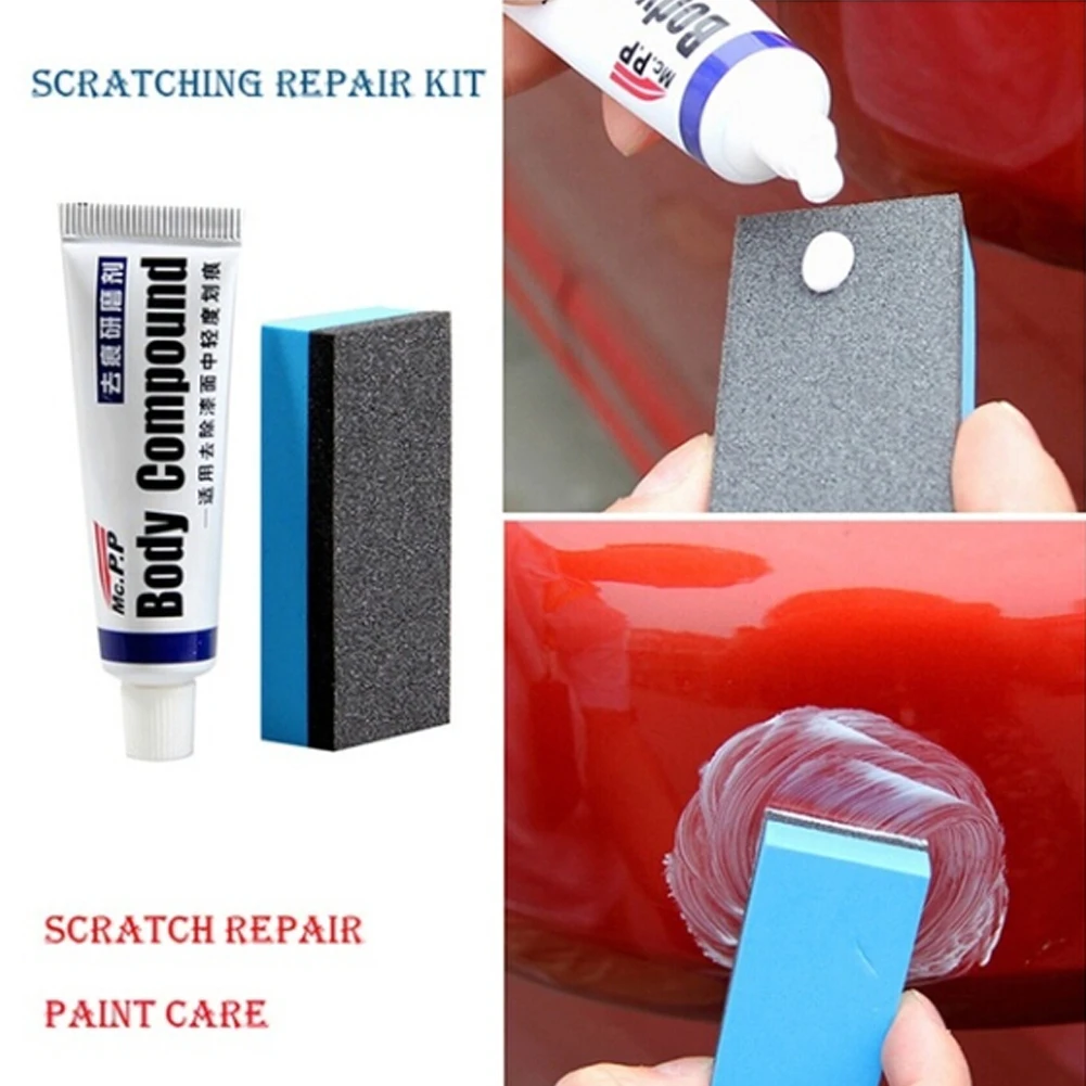 

Car Body Compound Wax Paint Paste Set Scratch Paint Care Auto Polishing Grinding Compound Car Styling Fix It Pro Repair Kit