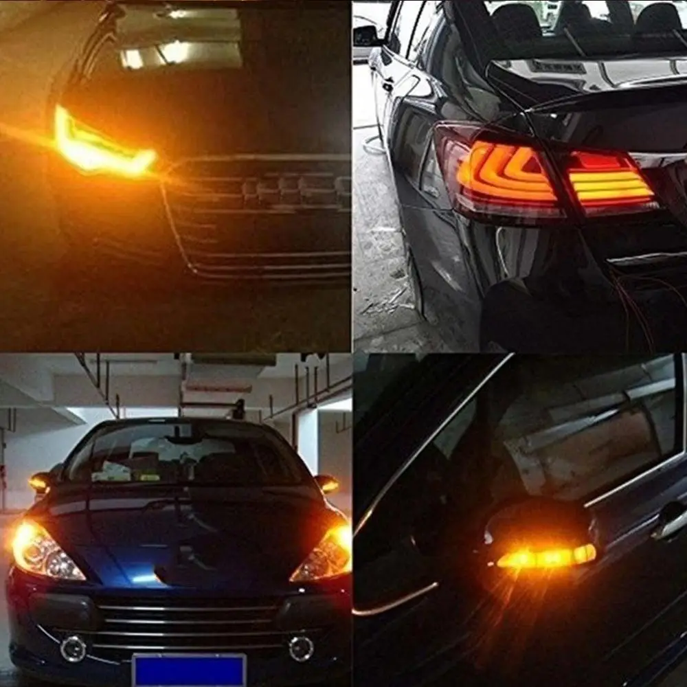 

2PCS T10 5W New Super Bright LED Car Parking Lights WY5W 168 501 2825 Auto Wedge Turn Side Bulbs Car Interior Reading Dome Lamp