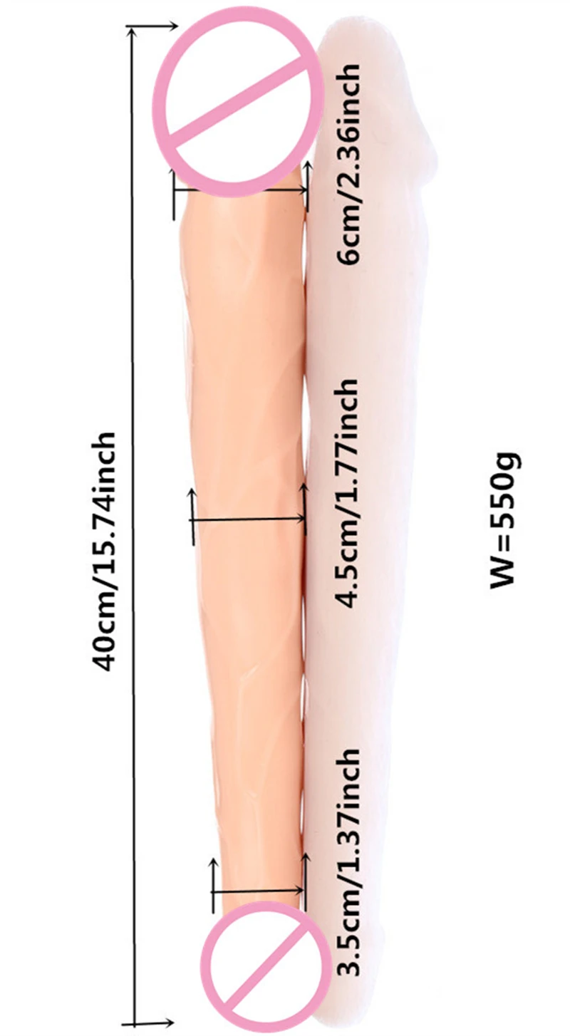 Новинка! Высококачественный очень длинный и толстый двухсторонний