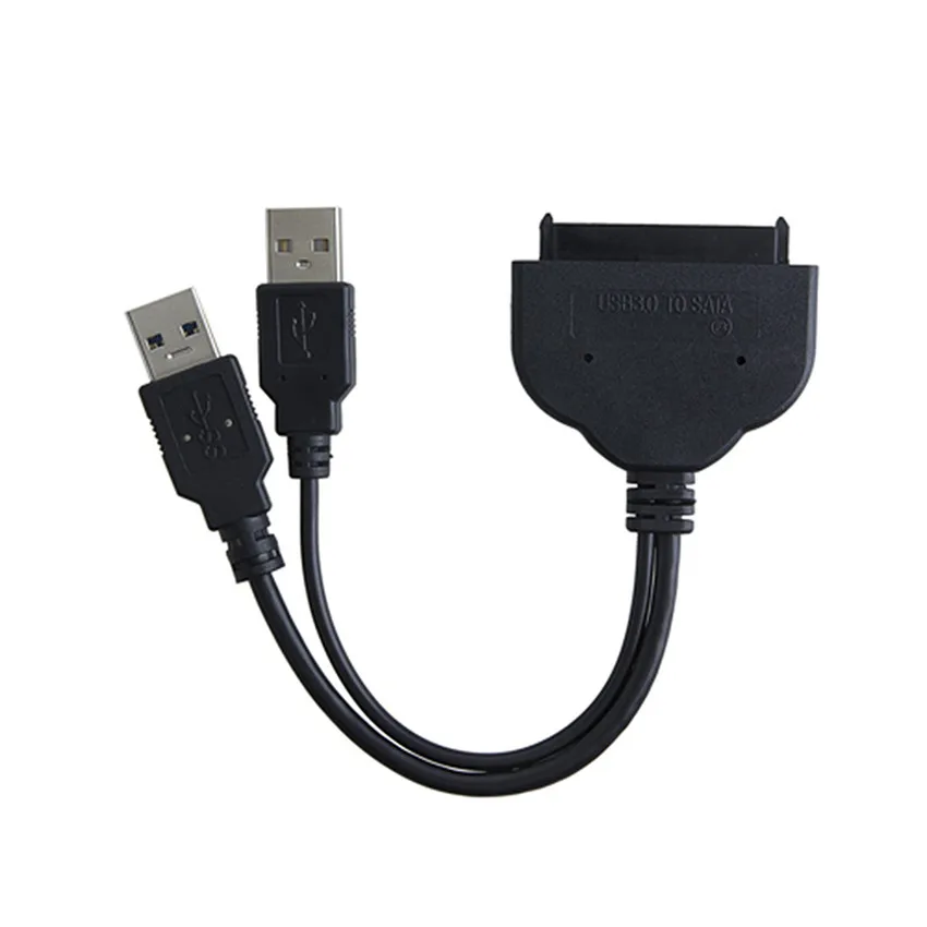 

USB 3.0 to SATA 7+15Pin3.0 Drive Cable, Hard Dish Link Line Cable Adapter, 2.5 Inch Hard Drive Converter Cable Computer Cables
