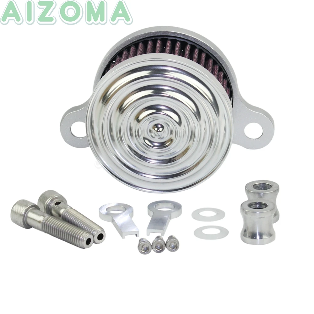 Chrome Motorcycles Air filter Intake Kit For Harley Sportster XL883 XL1200 All 2004-2018 2019 Billet Aluminum Cleaner Cover | Автомобили и