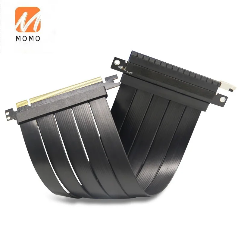 

Высокоскоростной кабель-удлинитель для адаптера видеокарты 22 см PCI-Express X16 3,0 180 градусов