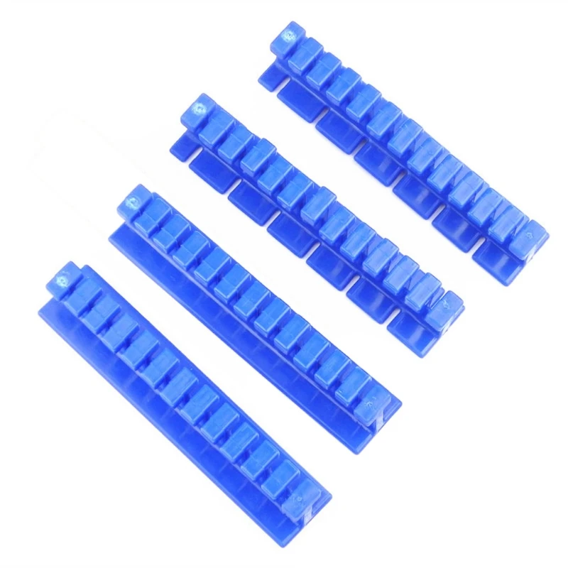 

4pcs Blue Car Paintless Dent Repair Puller Tabs Dents Removal Holder Kit Large Area Repairing Dent Tools