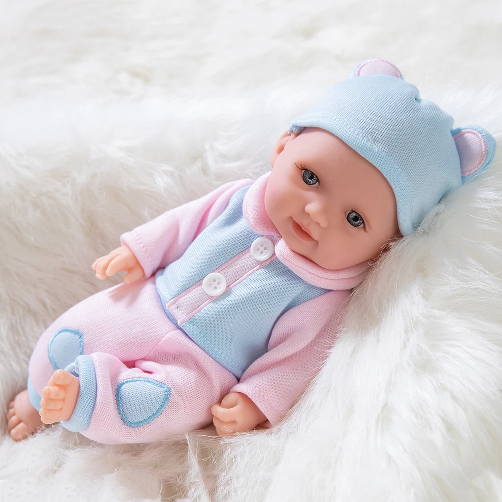 Куклы Девочка Малыш кукла имитация игрушки 11 дюймов платье Мягкая виниловая без