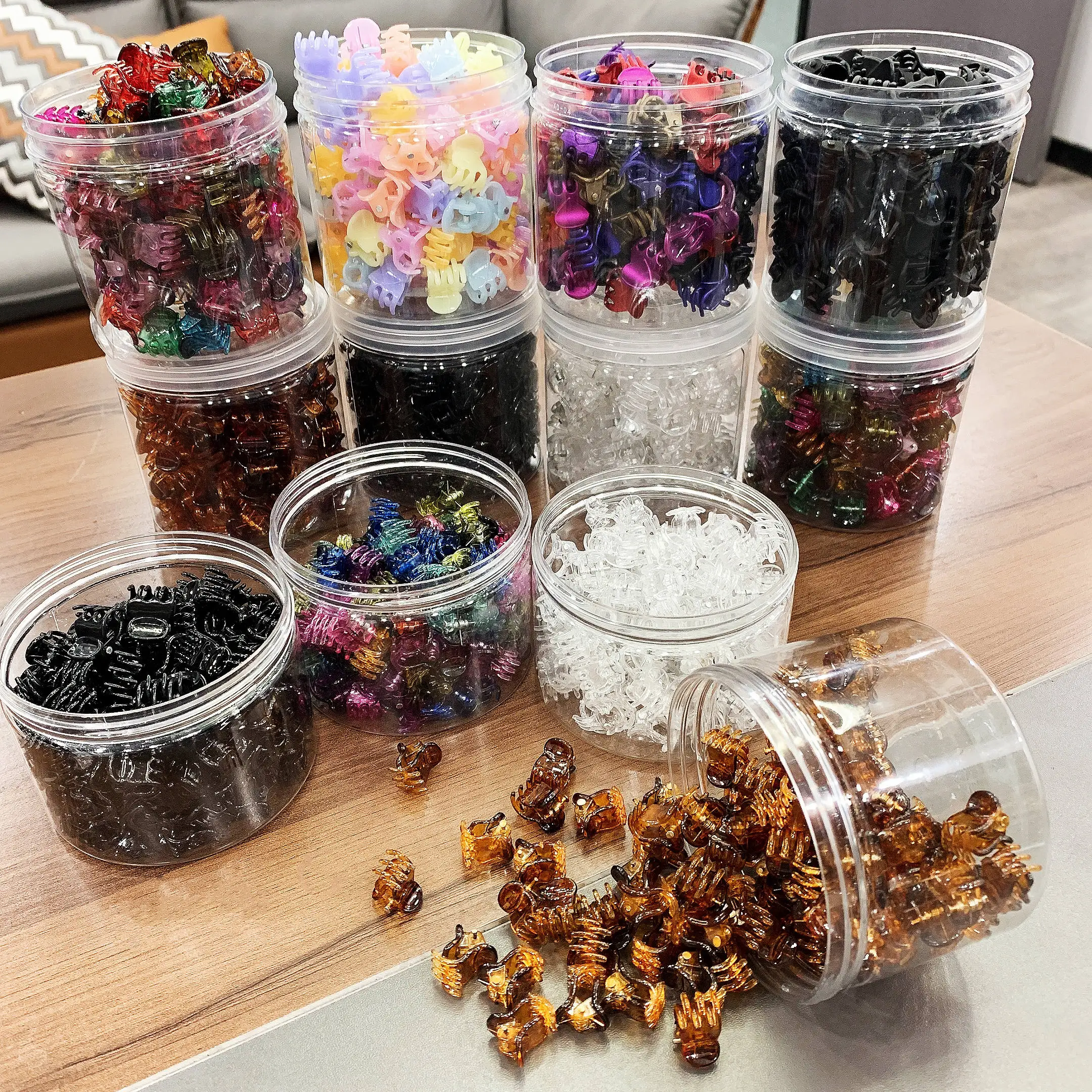 80/100 шт./коробка матовые заколки для волос |