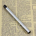 Лучший 1 шт BAOER 801 En achier inoxydable Fountain Stylo Nib Amende  Perdre argent vente канцелярские принадлежности