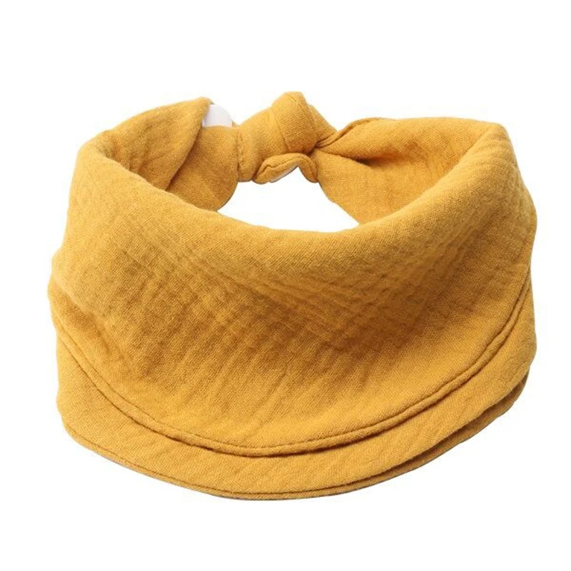 

Gauze Baby Bibs Newborn Burp Cloth Bandana Toddler Scarf Infant Saliva Towel