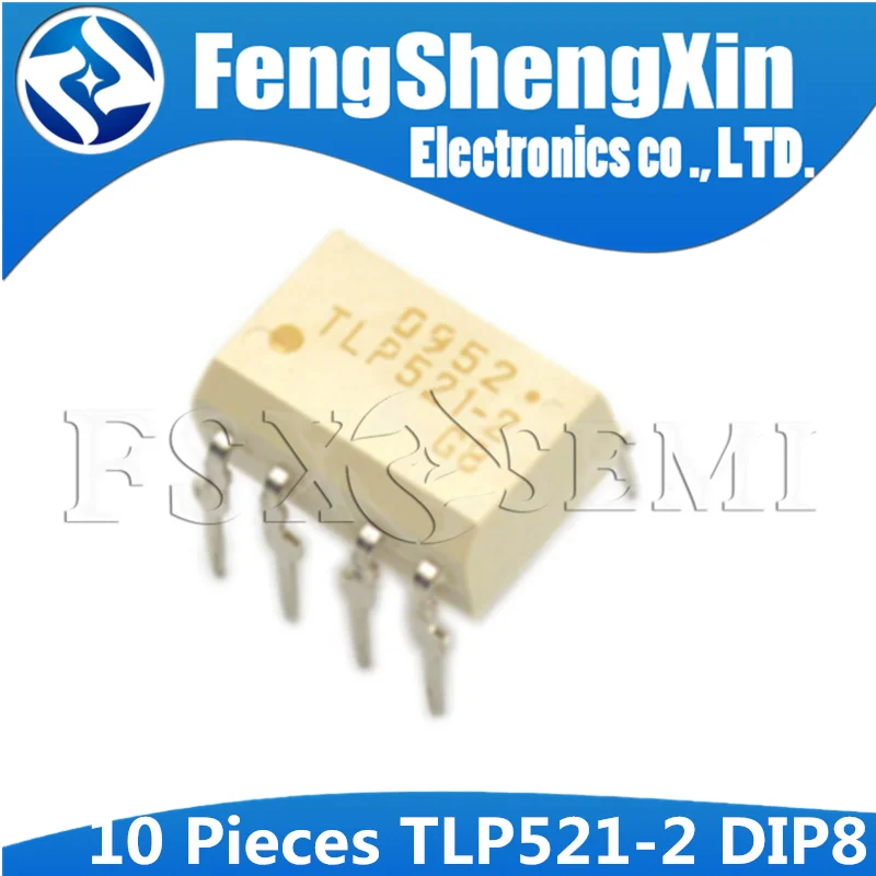 10 шт./лот TLP521 2 P521 2GB DIP 8 монтажные фототранзисторы высокой плотности оптически