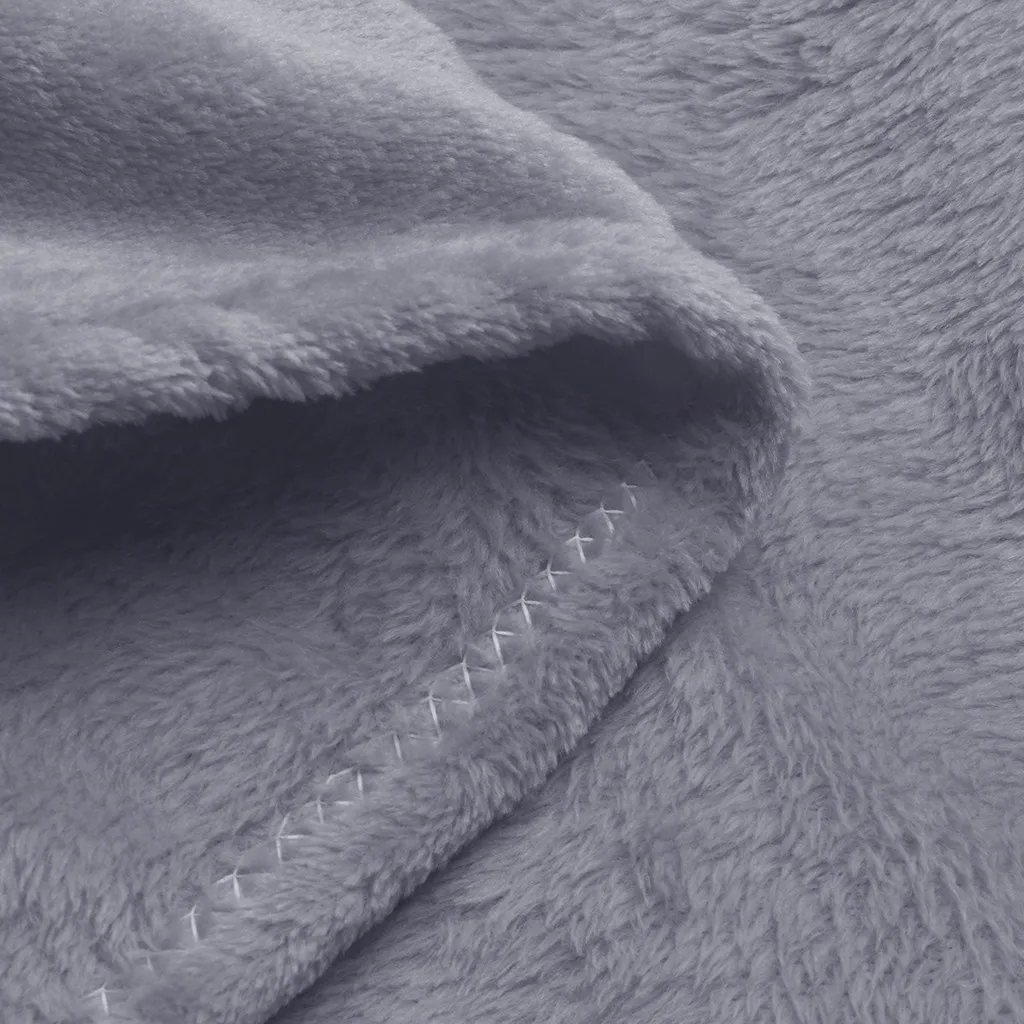 Однотонное мягкое одеяло для гостиной спальни кондиционера кровати s дивана