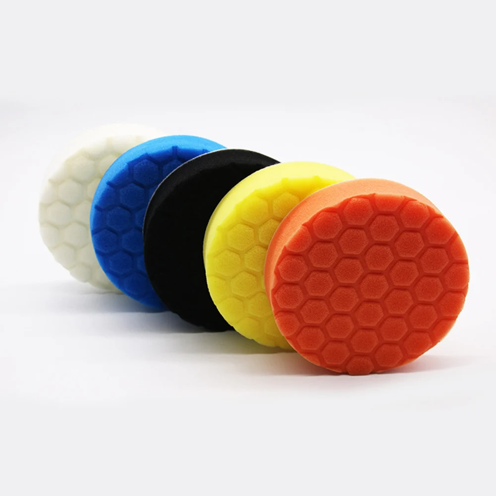 3/4/5/6/7 Inch Buffing Sponge Polishing Pad Hand Tool Kit For Car Polisher Wax | Автомобили и мотоциклы