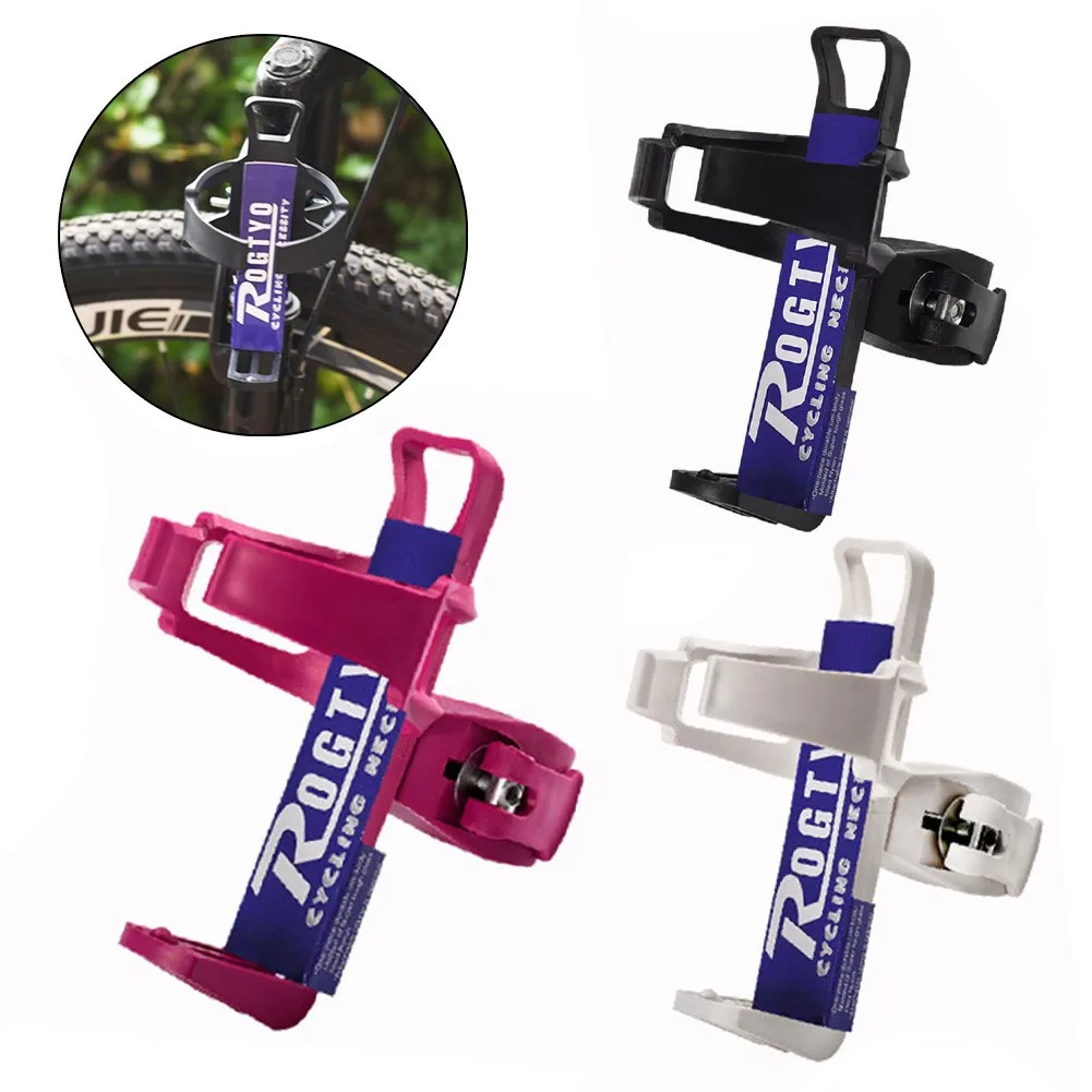 

Bicycle Bottle Cage MTB Bike Quick Release Rotatable Water Cup Holder Adjustable Durable Front Tube Bottle Holder Bicycle Parts