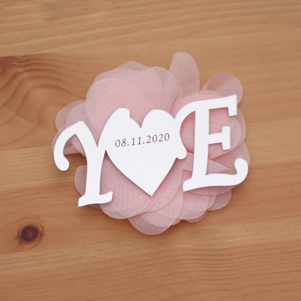 Индивидуальные буквы на заказ свадебные пригласительные открытки акриловые