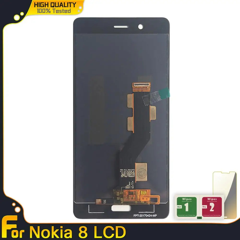Новый ЖК дисплей с сенсорным экраном дигитайзер в сборе s для Nokia 8 N8 TA 1012 1004 1052
