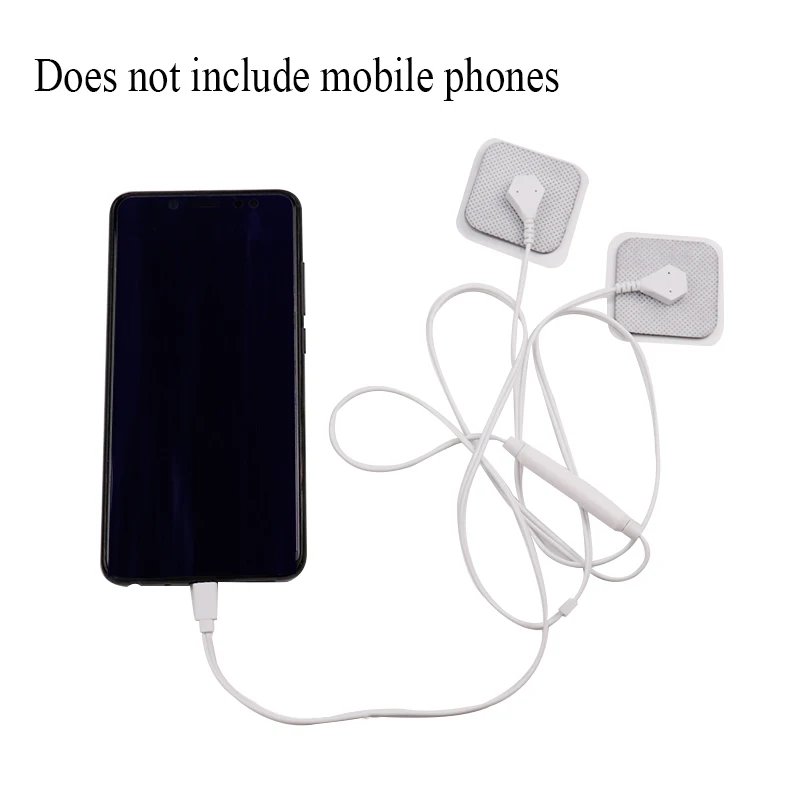 6 режимов Портативный USB смартфон массажер для тела десятки акупунктурный