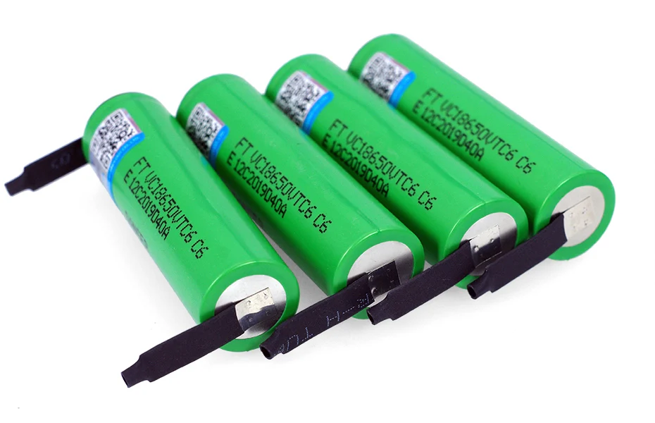 VariCore VTC6 3 7 V 3000 mAh 18650 литий ионная аккумуляторная батарея VC18650VTC6 батареи + DIY