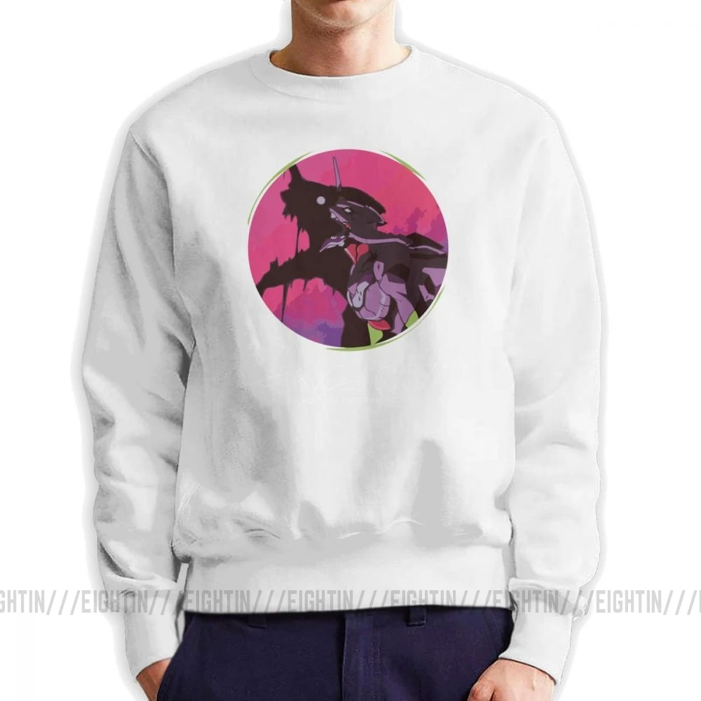 01 Evangelion Мужская Толстовка Новинка хлопковая толстовка с круглым вырезом пуловер Мужской