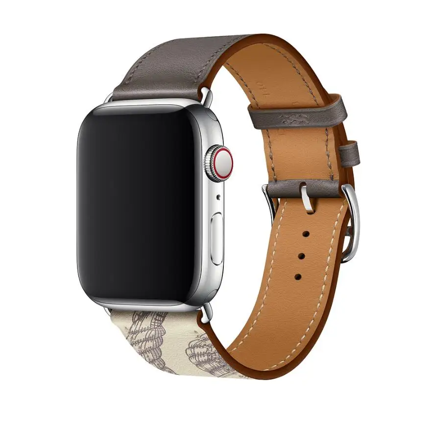 Серия 5/4/3/2/1 натуральная кожа ремешок для наручных часов Apple Watch, версии один тур Браслет 38 мм 42 мм 40 мм 44 мм