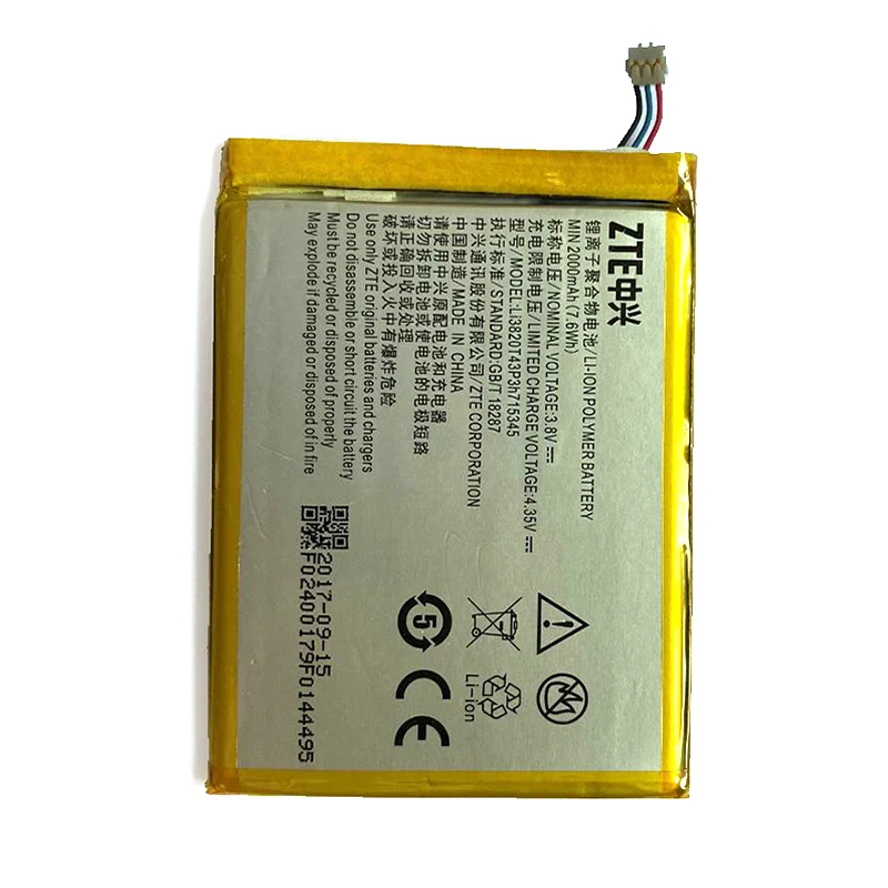 WISECOCO Li3820T43P3h715345 2000 мАч аккумулятор для zte Grand S Flex для zte MF910 MF910S MF910L MF920 MF920S MF920W мобильный телефон