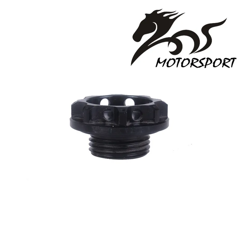 Гоночный алюминиевый Черный Масляный наполнитель крышка масляного бака для