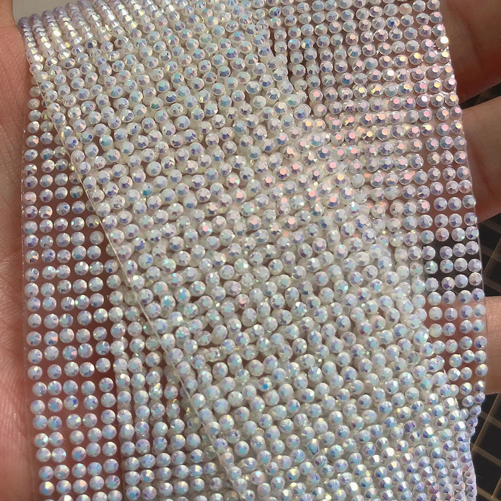 Опаловая белая розовая Золотая стразы обрезка облицовочная лента самоклеящаяся