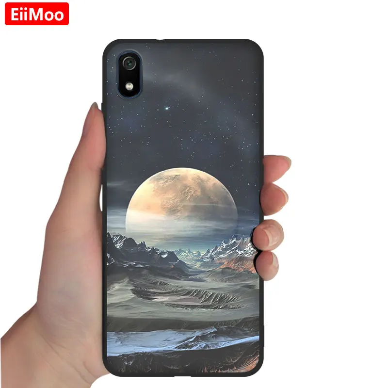 Чехол EiiMoo для Xiaomi Redmi 7A чехол силиконовый задней панели телефона Xaomi мягкий из ТПУ