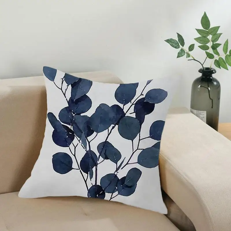 

Soft Decor Square Shape Cushion Cover Pillow Case Peach Pillowcase Skin L5V3