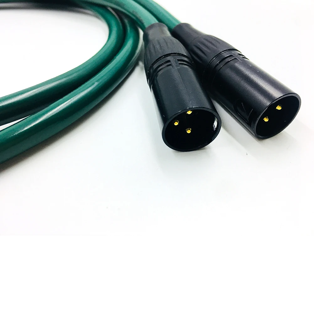 Hi-Fi 2RCA штекер 2XLR мужской аудио кабель Hi-end FA-220 OCC XLR папа к двойному RCA провод |