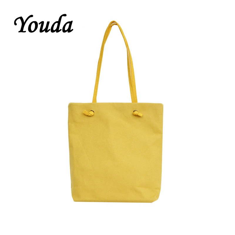 Youda простая одноцветная дизайнерская женская сумка большая вместительная для