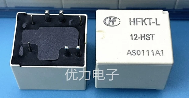 5 шт./лот 100% оригинальное новое автомобильное реле HFKT L 12 х версии пост. Тока 12В