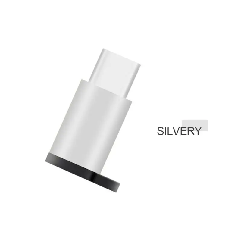 Мини адаптер USB Type C конвертер OTG c в Micro с подвесным отверстием для смартфонов Samsung