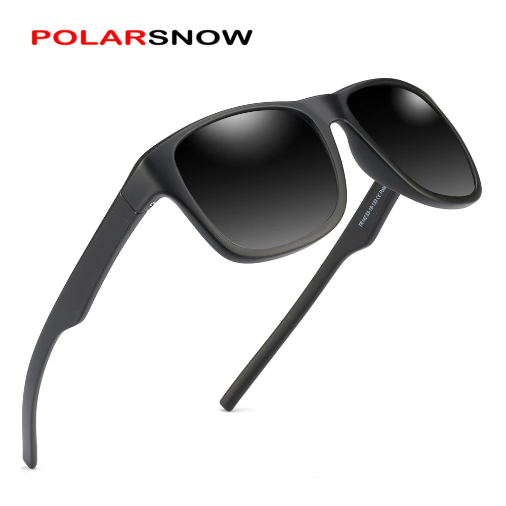 POLARSNOW брендовые винтажные стильные солнцезащитные очки для мужчин UV400 классические мужские очки для вождения и путешествий унисекс