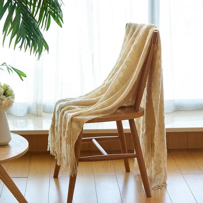 

30Summer Knitted Blanket For Sofa Bed Airplane Travel Soft Throw Blanket For Beds Sofa Cover Home Decoration Blankets koc